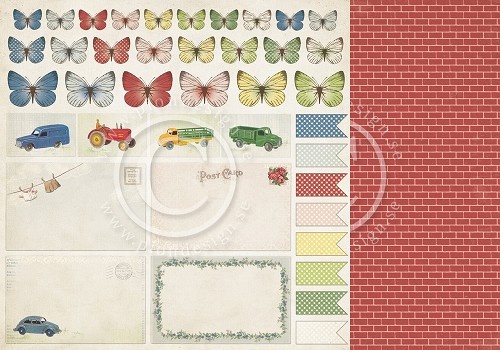 PD3211 Papier dwustronny- Play time - cut out sheet