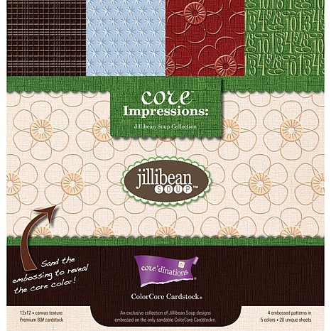 GX-CI-JSOU Zestaw papierów Core'Cordinations 30,5 x 30,5 cm - Jillibean Soup Collection