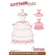 CC4x6-073-Wykrojnik Special Occasion Dress (4x6)