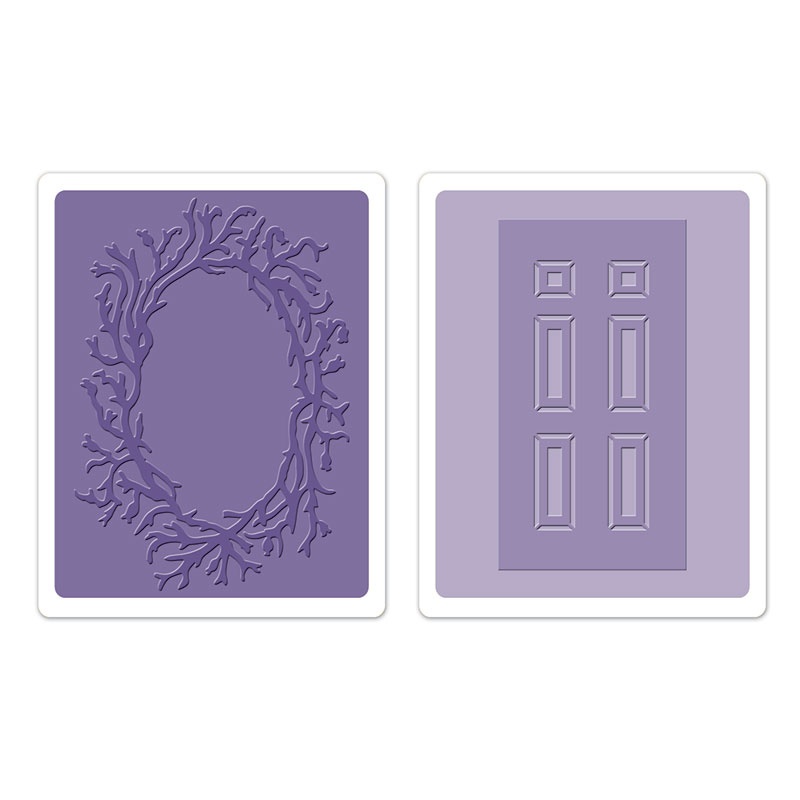 658430 Foldery do embossingu- Door & Wreath Set