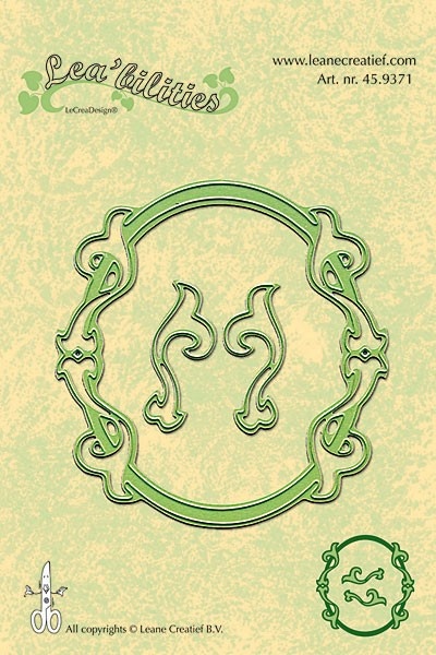 45.9371 Wykrojniki Ramka owalna