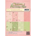 51.9524 Zestaw papierów A5 Swirls&hearts