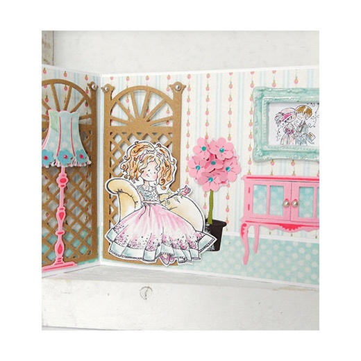 CR1262 Wykrojnik Craftables - Panel kratka mała