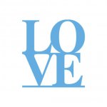 LR0301 Wykrojnik LOVE