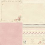 PD2402 Papier jednostronny- Bouquet of flowers - For Mother - 6x6