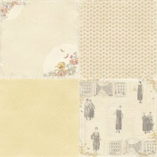 PD2403 Papier jednostronny- Yellow pansy - For Mother - 6x6