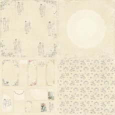 PD2405 Papier jednostronny - Dresses - For Mother - 6x6