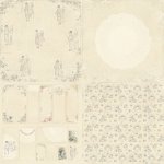 PD2405 Papier jednostronny - Dresses - For Mother - 6x6