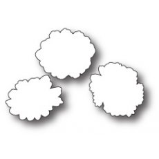 98784 Wykrojniki Zinnia Bouquet Background