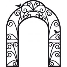 CR1265 Wykrojnik Craftable - Birds Pergola