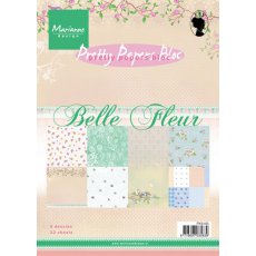 PK9105 Marianne Design Paper Bloc - Belle Fleur