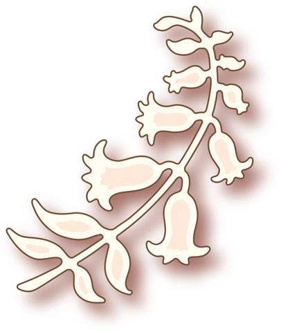 SD001 Wykrojnik Wild Rose Studio- Bluebell