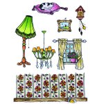 DDS3343 Stemple silikonowe Daisy & Don -W domu