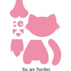 COL1353 Wykrojniki Collectable + stempel - Kotki