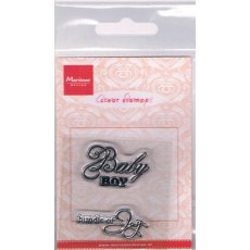 CS0889 Stemple silikonowe napisy -Baby Boy