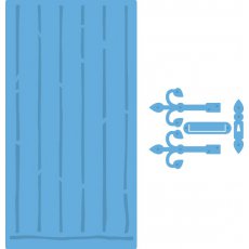 LR0312 Wykrojniki - Vintage Door - drzwi