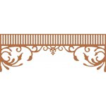 B454 SWykrojnik Southern Charm Valance