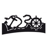 CR1275 Wykrojnik Craftables- Folding Die-morskie elementy