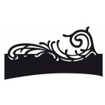 CR1276 Wykrojnik Craftables -Folding Die- Fala morska