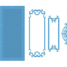 LR0318 Wykrojniki-  Petra Prostokątne Ramki
