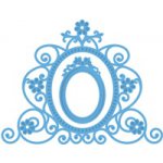 LR0322 Wykrojniki Flower mirror - lustra