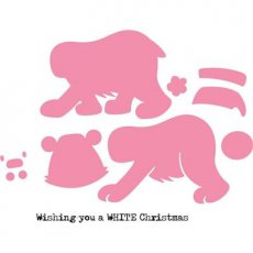 COL1370 Wykrojniki Collectables Miś polarny