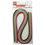 FG2437 Paski do quillingu - tęczowe