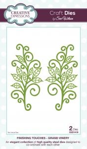 CED1419 Wykrojniki gałązki -Finishing Touches Collection Grand Vinery Die