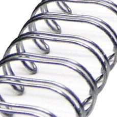 ZT2825 Zestaw 6 grzbietów drucianych Zutter 1/2 cala - antyczne srebro