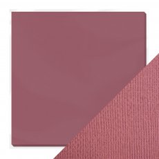 9178E Papier jednokolorowy dwustronny  30,5x30,5 cm - Aubergine Purple