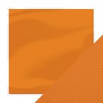 9193E Papier jednokolorowy dwustronny  30,5x30,5 cm - Pumpkin Orange