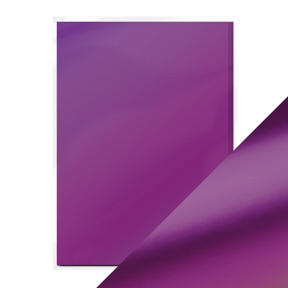  9470E Papier jednokolorowy satynowy lustrzany jednostronny A4 - Purple Mist