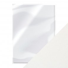 9497E Papier jednokolorowy perłowy dwustronny A4 - Pearl White