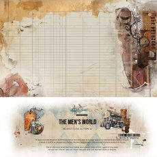AA-TMW-12  Alchemy of Art - 6x6'' - zestaw papierów  - The Men's World