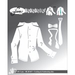 BLD1037 Wykrojnik  By Lene - koszula z krawatem i muchą