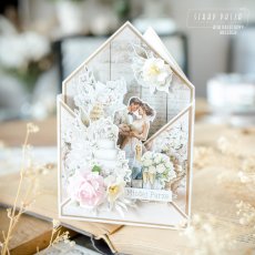 Kartka koperta 3d od podstaw z papierów od Alchemy od Art