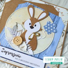 Komplet urodzinowy - zaproszenie i pudełko na słodkości Lemoncraft "Boy's Little World"