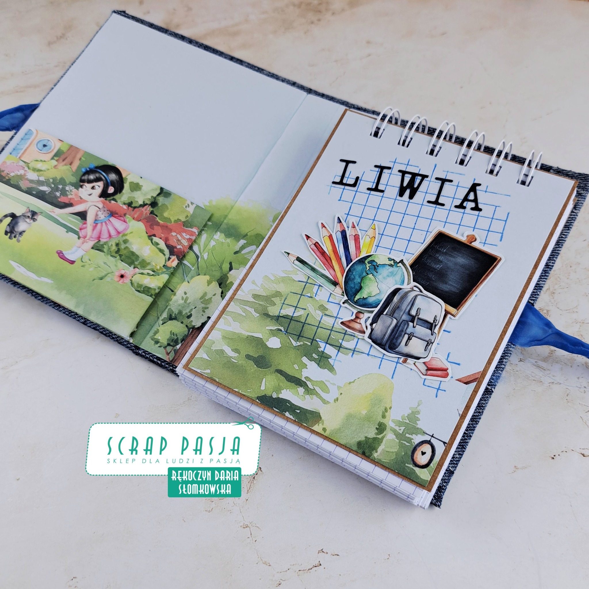 Notesik ozdobiony kolekcją Littel Explorers