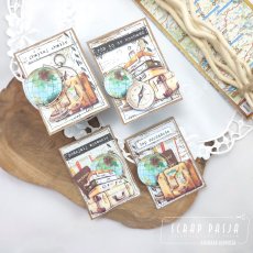 Podróżnicze ATC, czyli zabawa elementami die-cut od Mintay Papers Podróżnicze ATC, czyli zabawa elementami die-cut od Mintay Papers