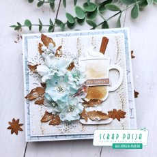 Urodzinowa kartka motywem latte