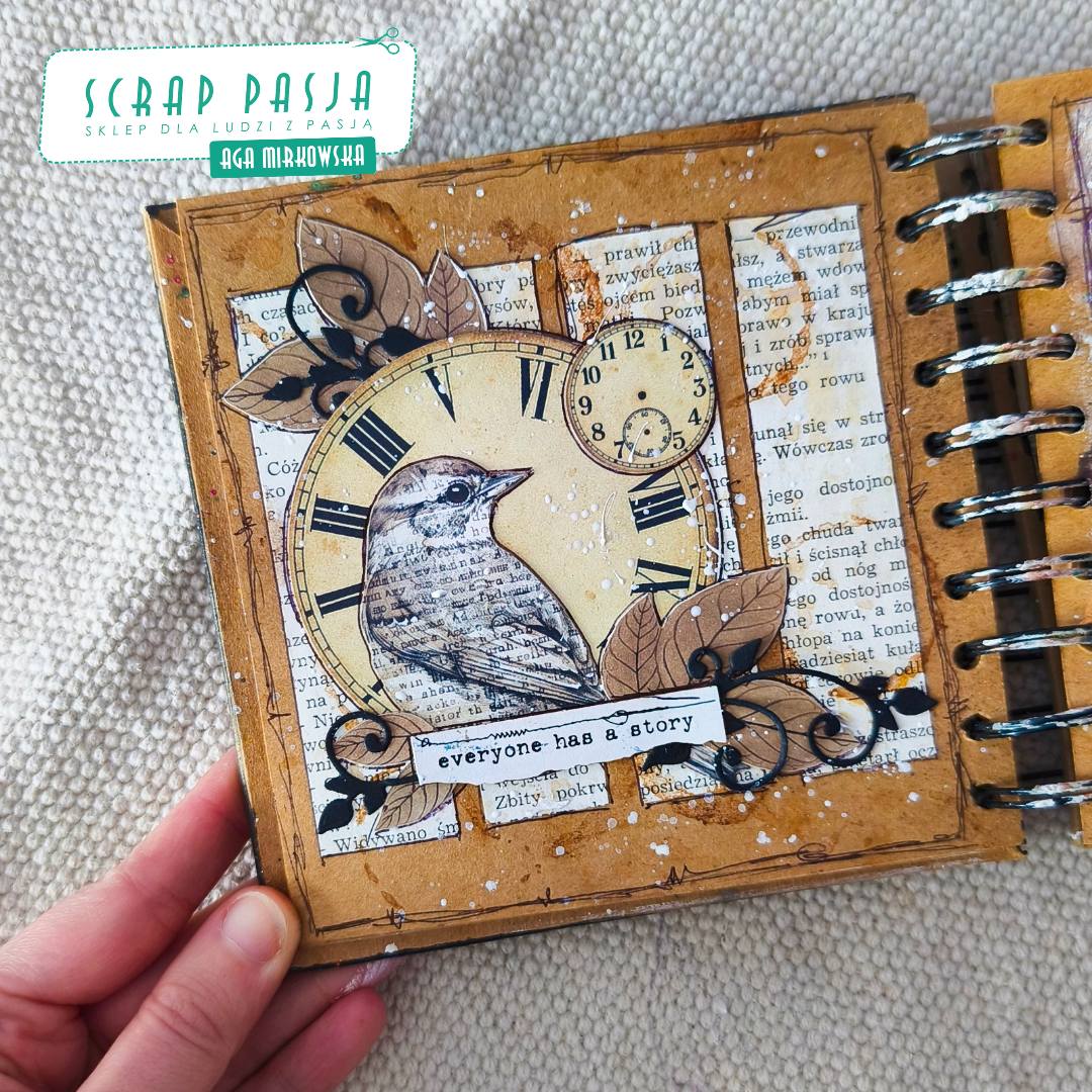 Vintage art journal page tutorial