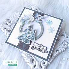 Zimowa kartka z kolekcji "Winter Holiday" Craft and You Design
