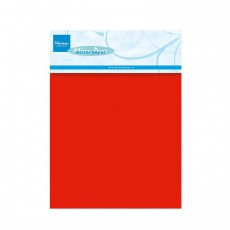 CA3137 Zestaw papierów A5 - Mirror paper - czerwony