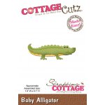 CC-003 Wykrojnik krokodyl -CottageCutz Baby Alligator