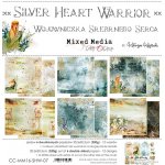 CC-MM16-SHW-07 - SILVER HEART WARRIOR - zestaw papierów 30,5x30,5cm