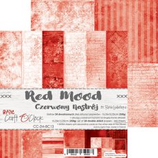 CC-ZM-BC13 - RED MOOD  - zestaw papierów 15,25x15,25cm