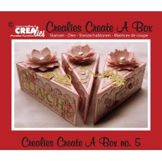 CCAB05  Wykrojnik Crealies • Pudełko - kawałek ciasta - średnie
