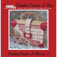 CCAB07 Wykrojnik Crealies • Pudeło - walizka 