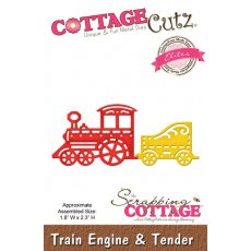 CCE-150 Wykrojnik CottageCutz Train Engine & Tender (Elites)-pociąg #1