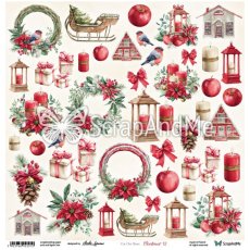 CH-12 Christmas 12 - Arkusz Do Wycinania - ScrapAndMe